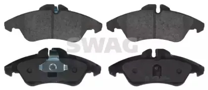 Комплект тормозных колодок, дисковый тормоз SWAG купить